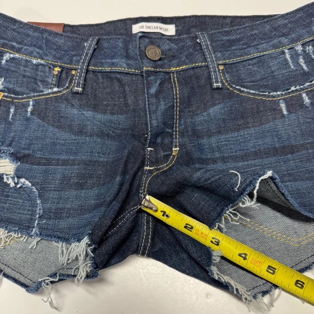 Sinclair | Wiley Cutoff Shorts - Premium Denim - Darkwash - Chic -NWT